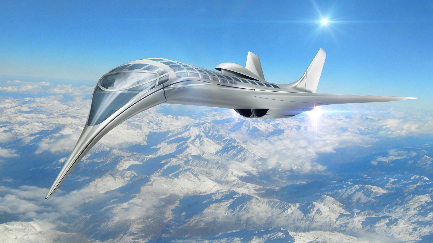 AVION SUPERSONIQUE la Nasa veut passer le mur du son en silence