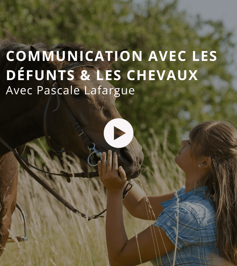 (MYSTÈRE) "Communication avec les défunts & les chevaux" dans Au-delà du miroir avec Pascale Lafargue