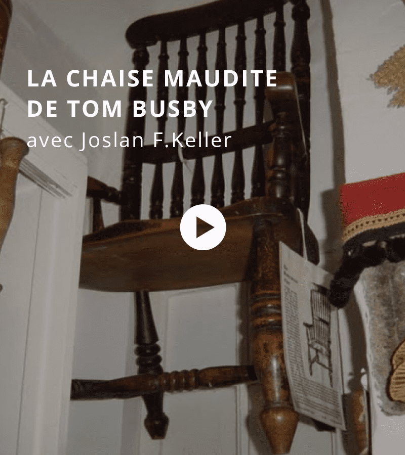 la chaise maudite de tom busby