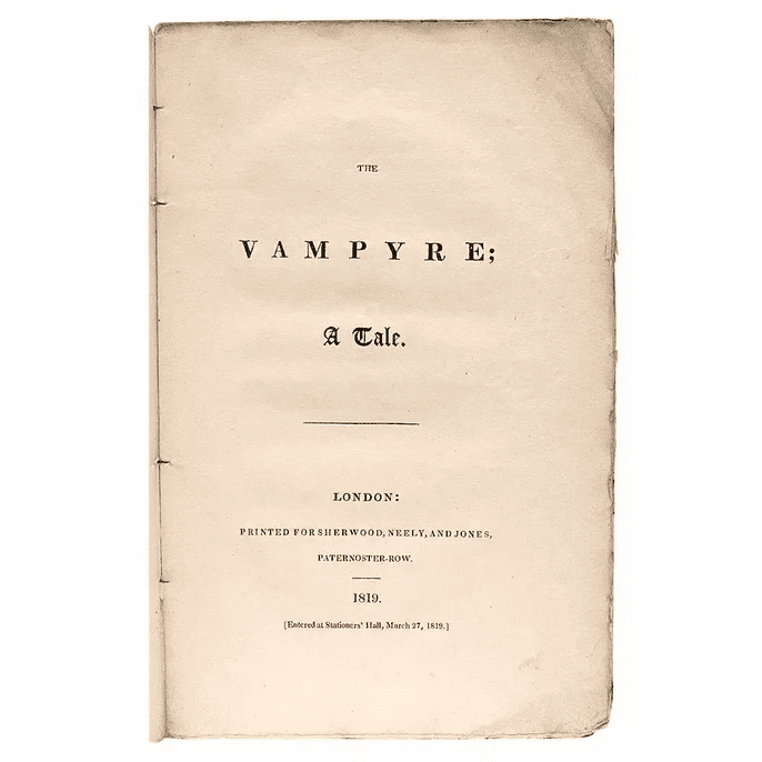 Vampire Dracula Manuscrit Vampire Dracula Manuscrit