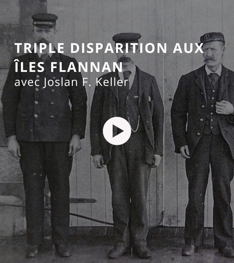 Triple disparition aux Îles Flannan avec Joslan F. Keller