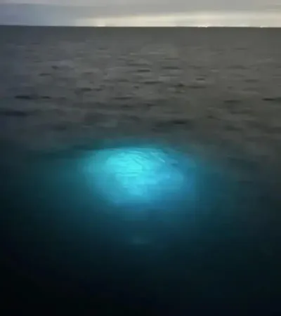 OVNIs : un navire de recherche observe une étrange lumière