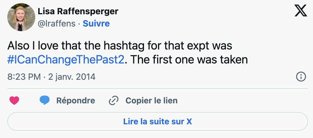 Voyage dans le temps Voyage dans le temps